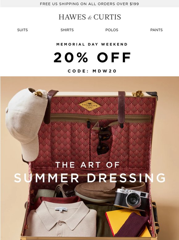 20% Off This Memorial Day Weekend