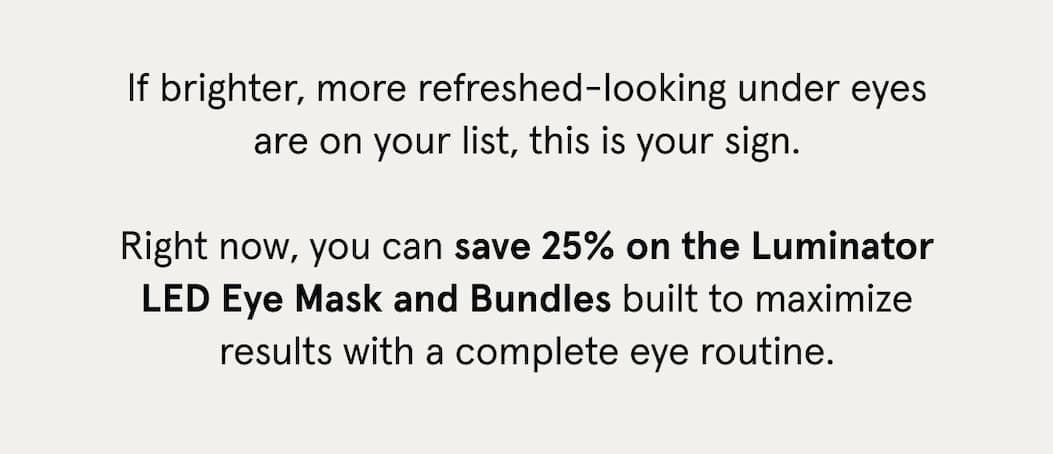 Shop The Luminator LED Eye Mask