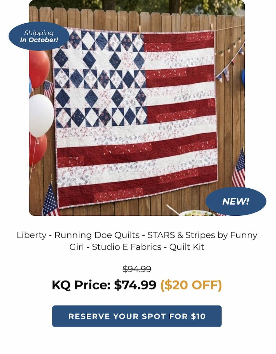Liberty Quilt kit