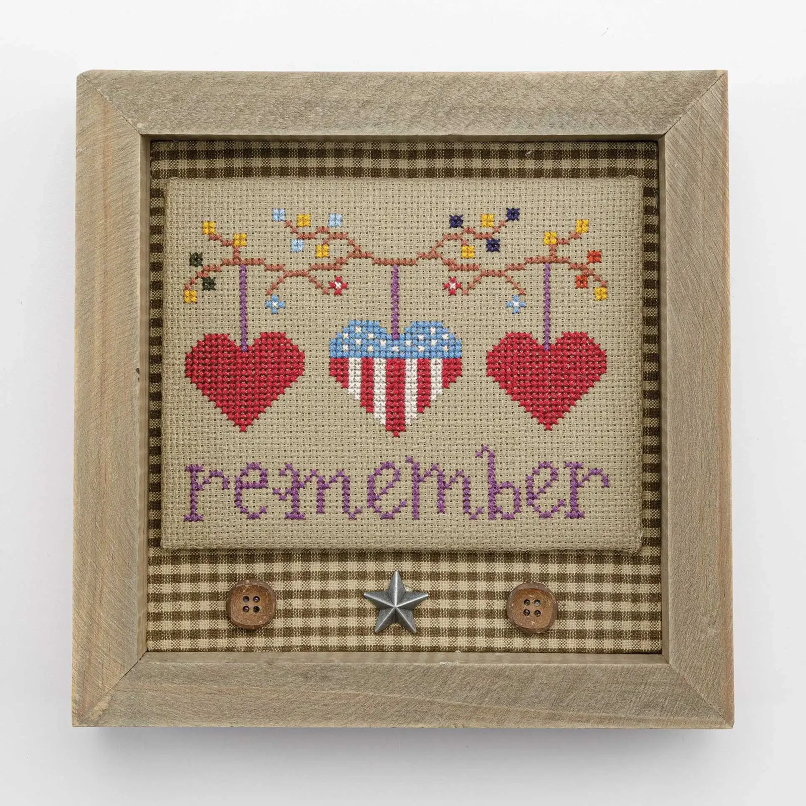 Remember Cross-Stitch Pattern - Digital Download Pattern - Digital Download