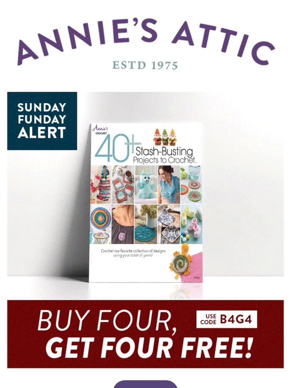 4 + 4 = FREE patterns! Let’s celebrate Memorial Day 🎉