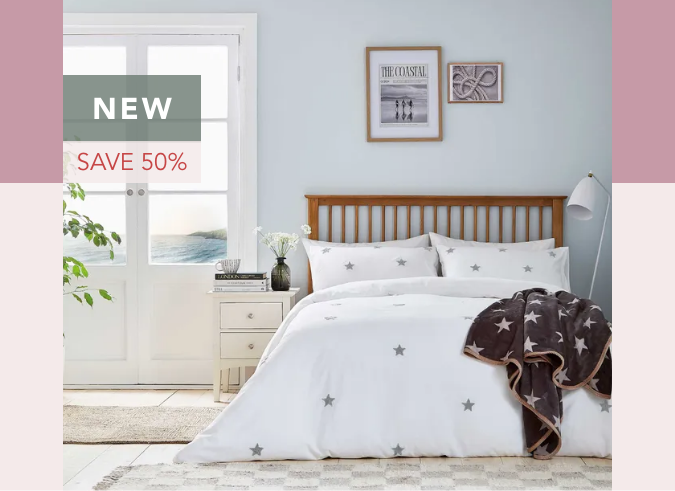Long Island Tufted Star Bedding in Silver