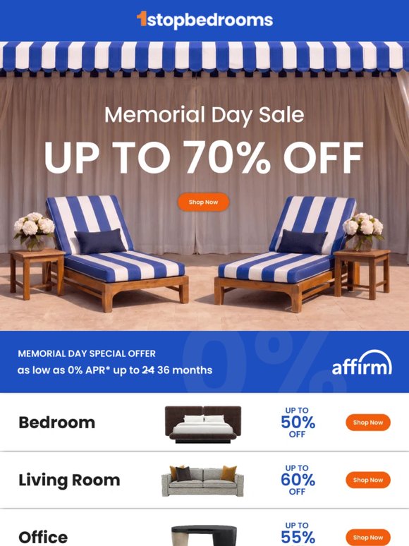 📣 Memorial Day SALE | Up to 70% Off | Happening NOW!
