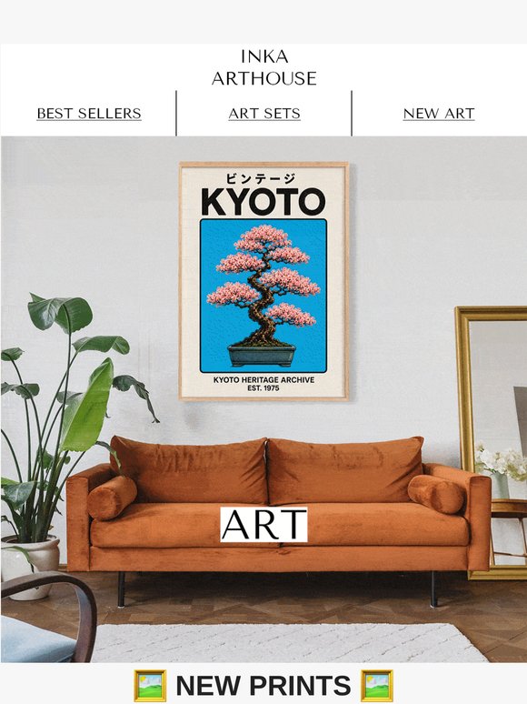 NEW: Japanese Wall Art For 45% Off 🖼️
