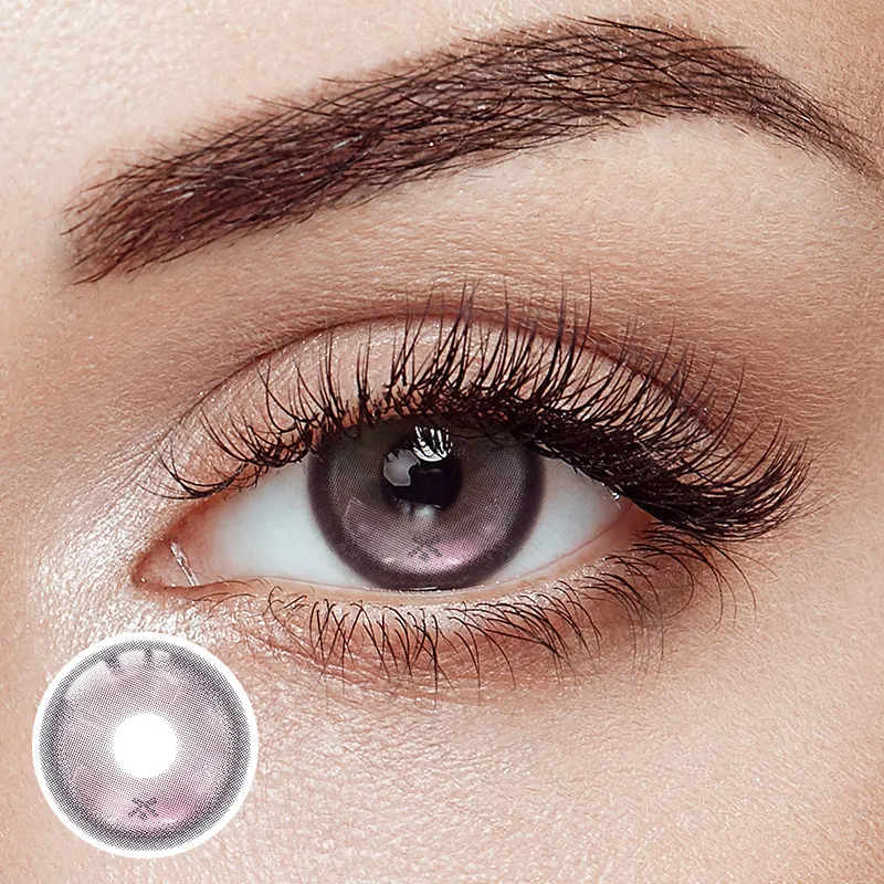 Rosewood Pink Prescription Yearly Contact Lenses