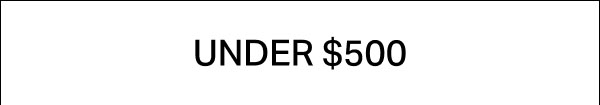Under $500