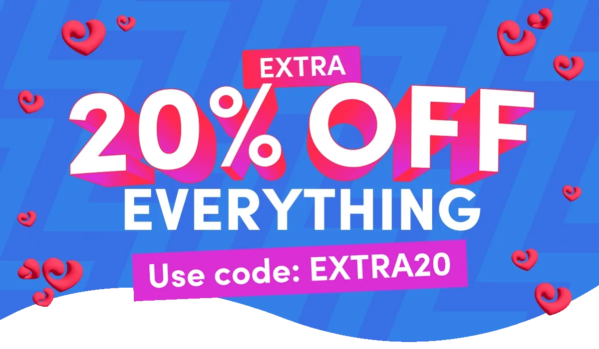20% Off Sitewide | Use code: EXTRA20