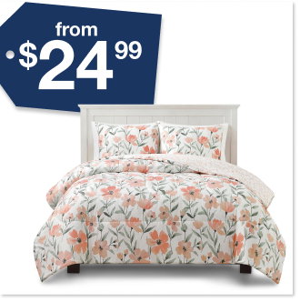 from $24.99 Comforter Sets