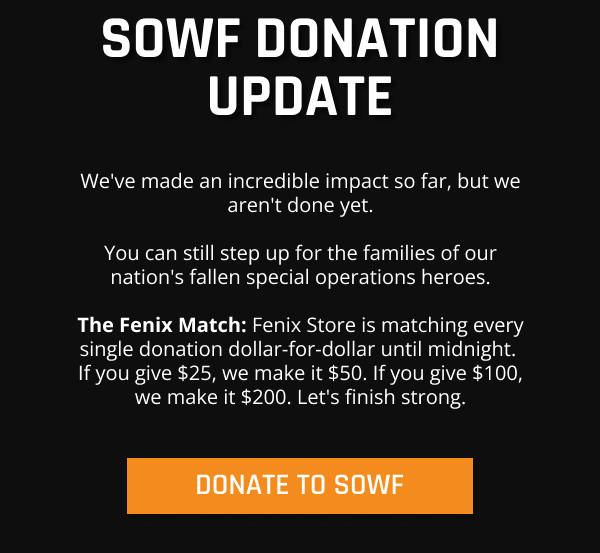 Donate to Special Operations Warrior Foundation!