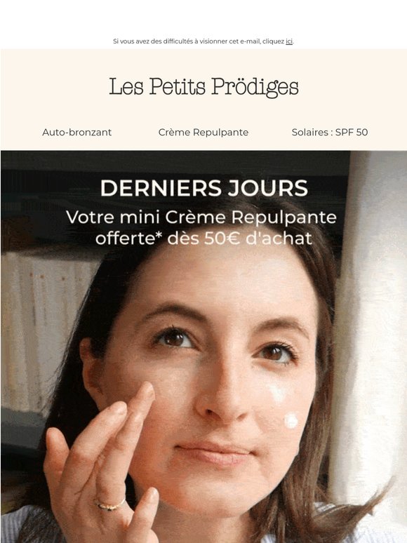 On vous conseille d'ouvrir ce mail !