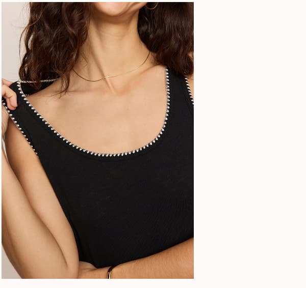 Shop Julian Crochet Tank