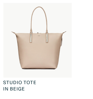Shop the Studio Tote in Beige