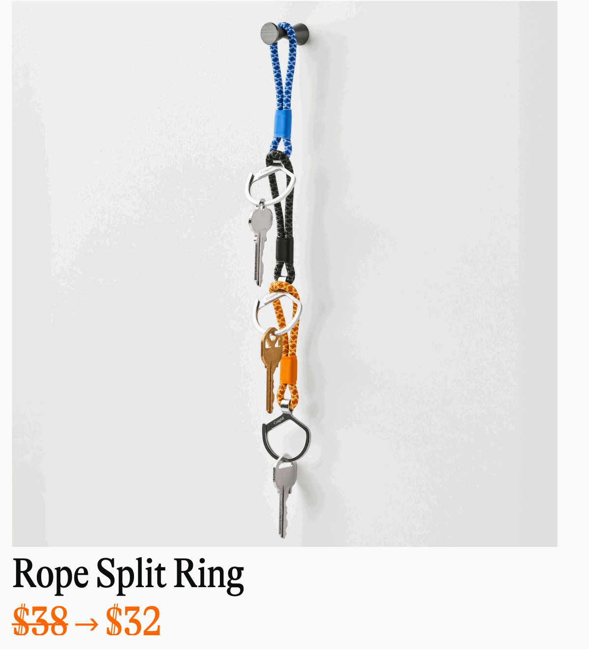 Rope Split Ring $38->$32