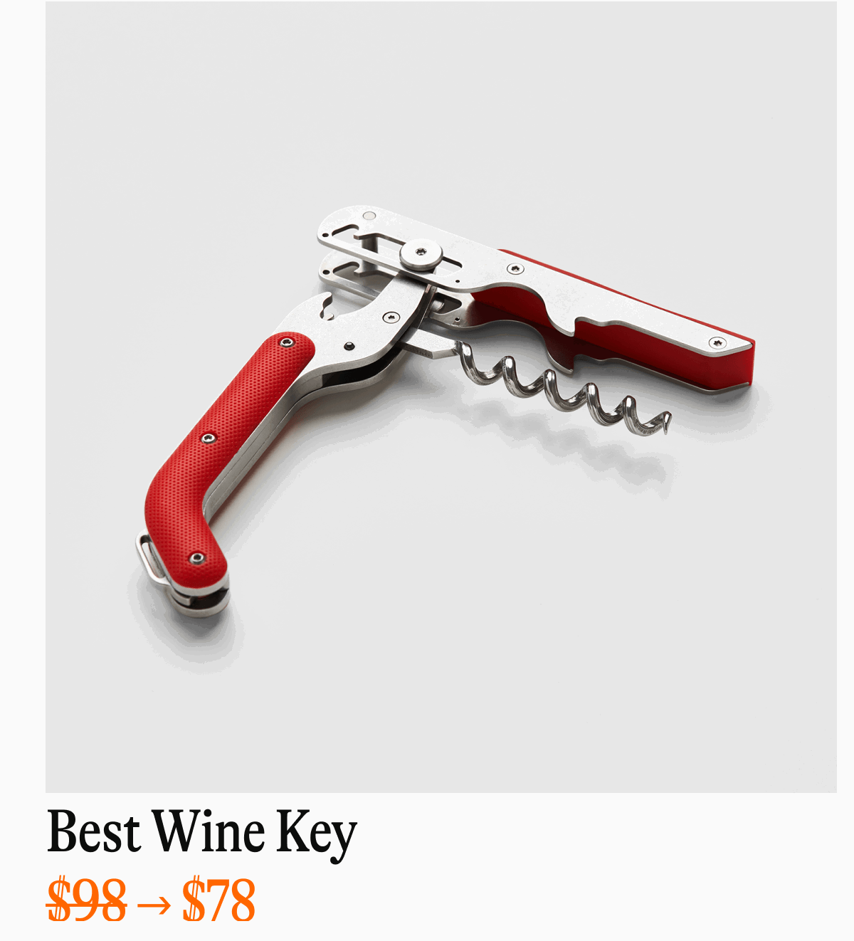 Best Wine Key $98->$78