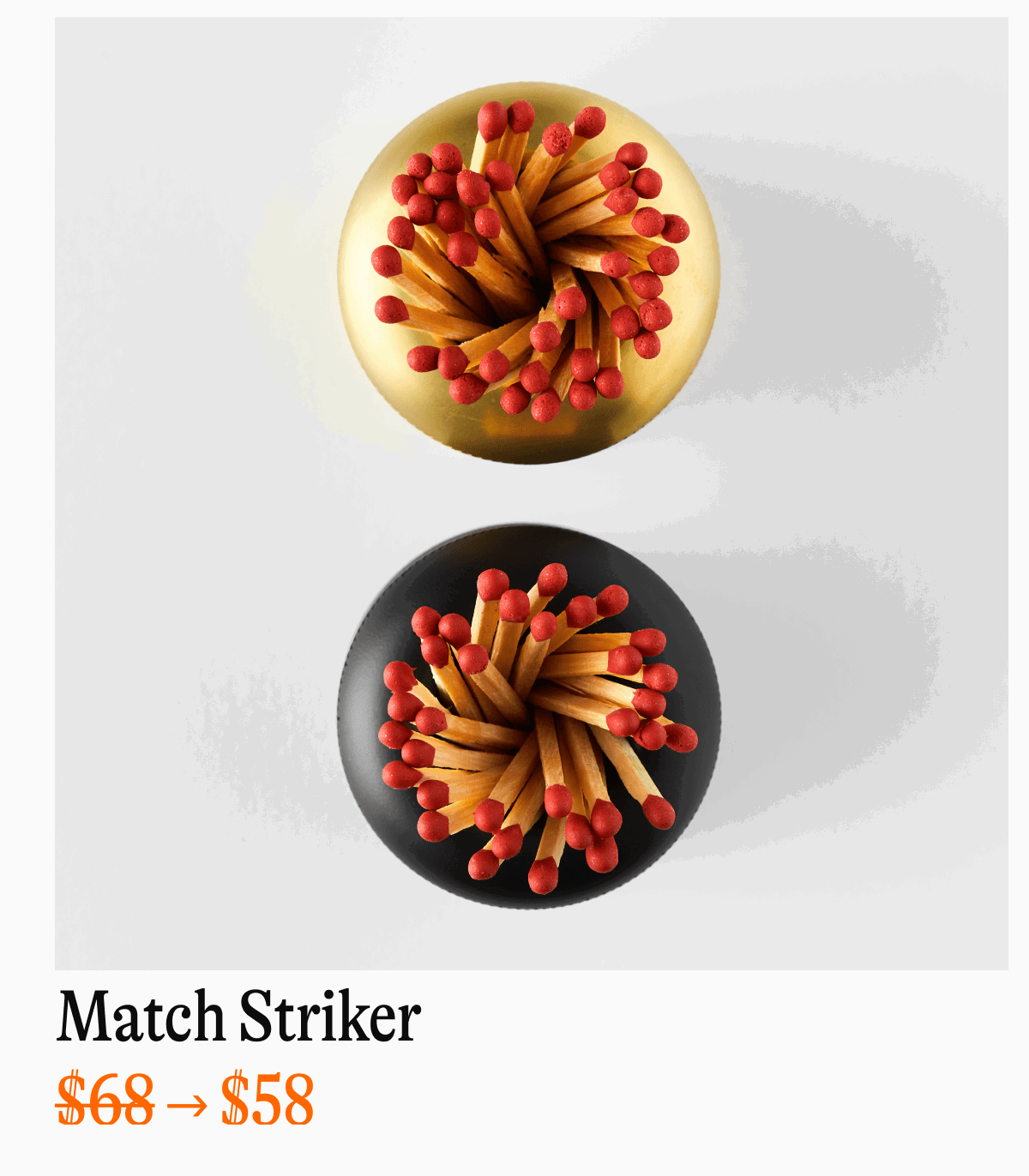 Match Striker $68->$58