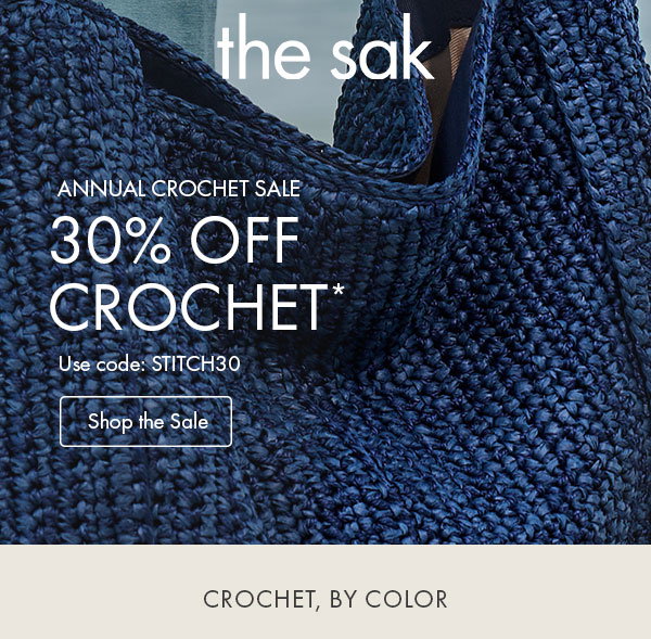 30% Off Crochet with code STITCH30