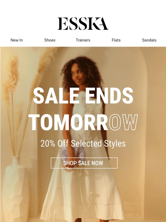 Sale Ends Tomorrow - Shop by Size!