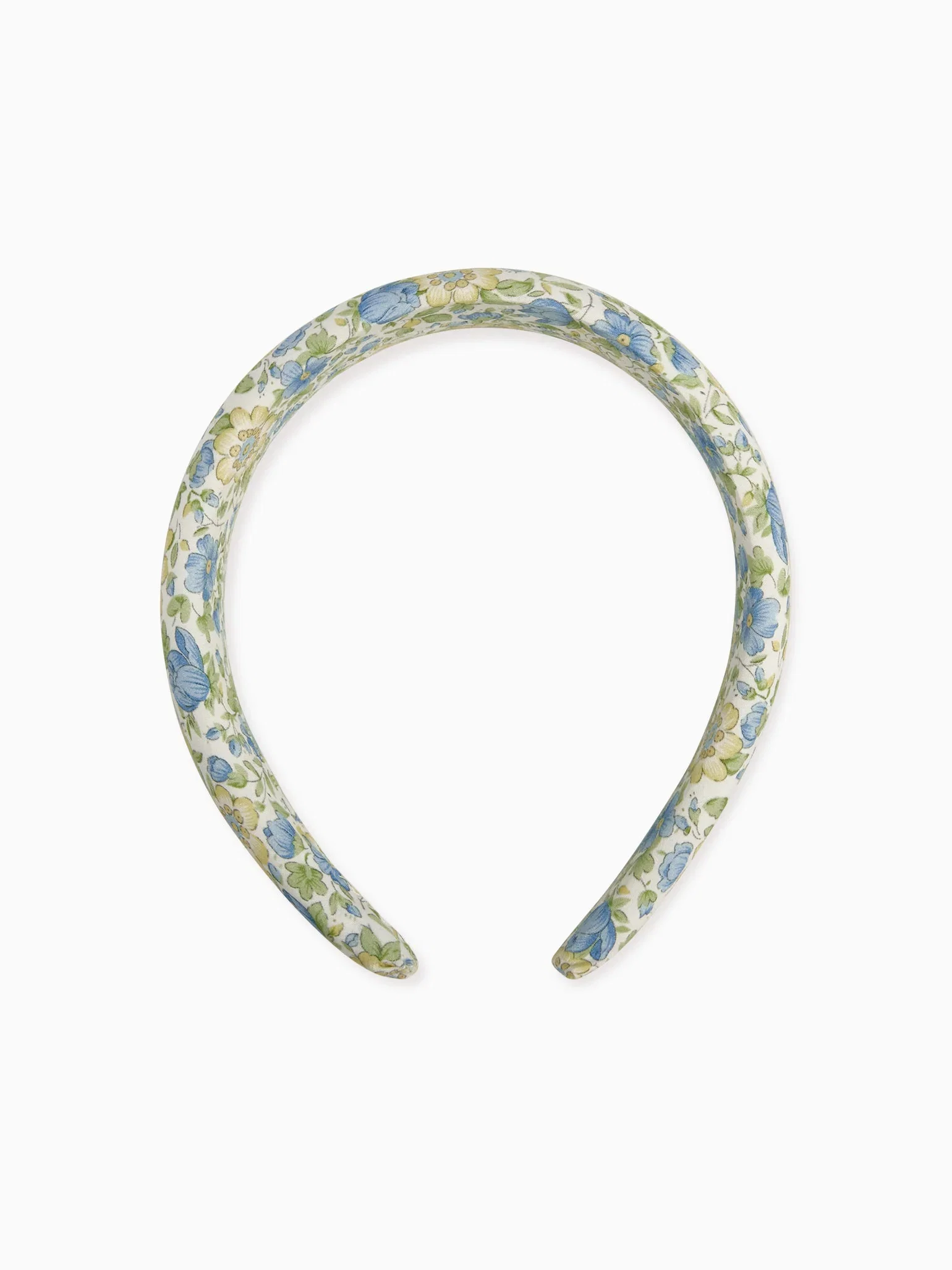 Image of Green Floral Girl Wide Headband