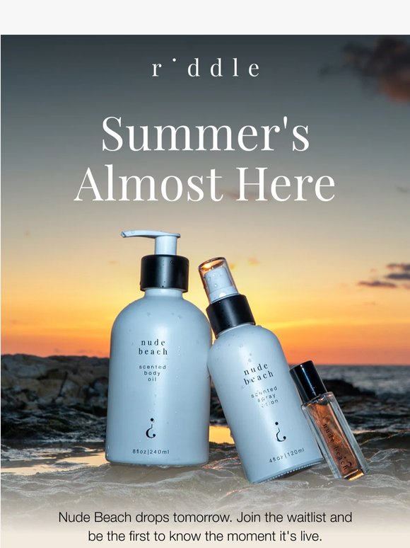 Get first dibs on Nude Beach 🌴