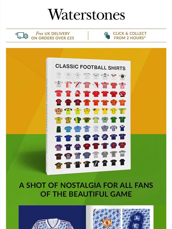 Classic Football Shirts: A Stunning Celebration