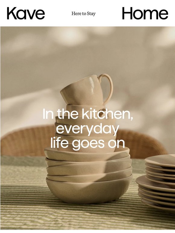 Memories are made in the kitchen