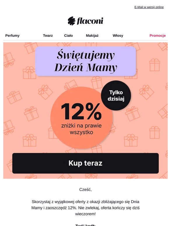 Oferta tygodnia: -12% na prawie wszystko 🎉