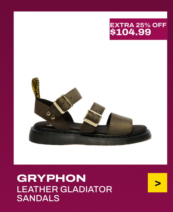 Gryphon Leather Gladiator Sandals
