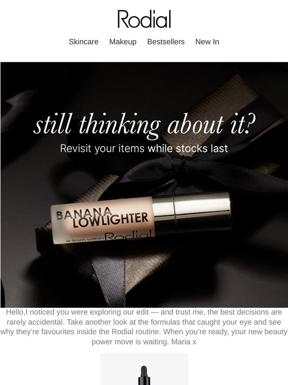 Still thinking it over?