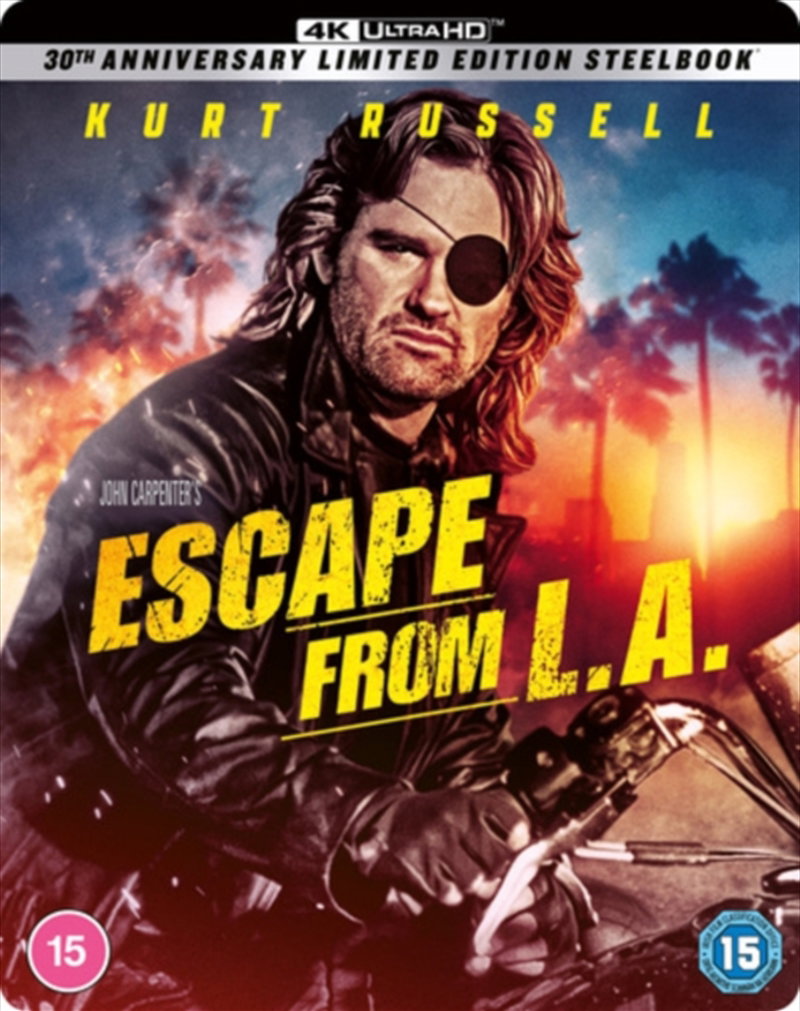 Escape From L.A. - Limited Edition Steelbook UHD