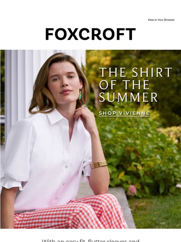 Back in stock: summer’s favorite shirt ☀️