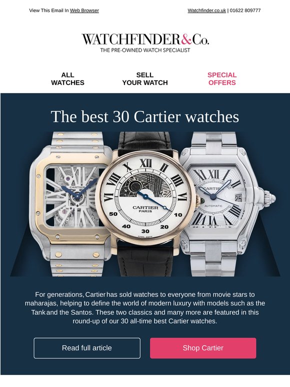 Cartier | Our top 30 watches
