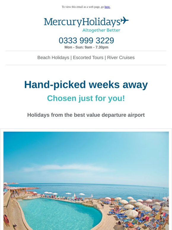 Check out your recommended hotels