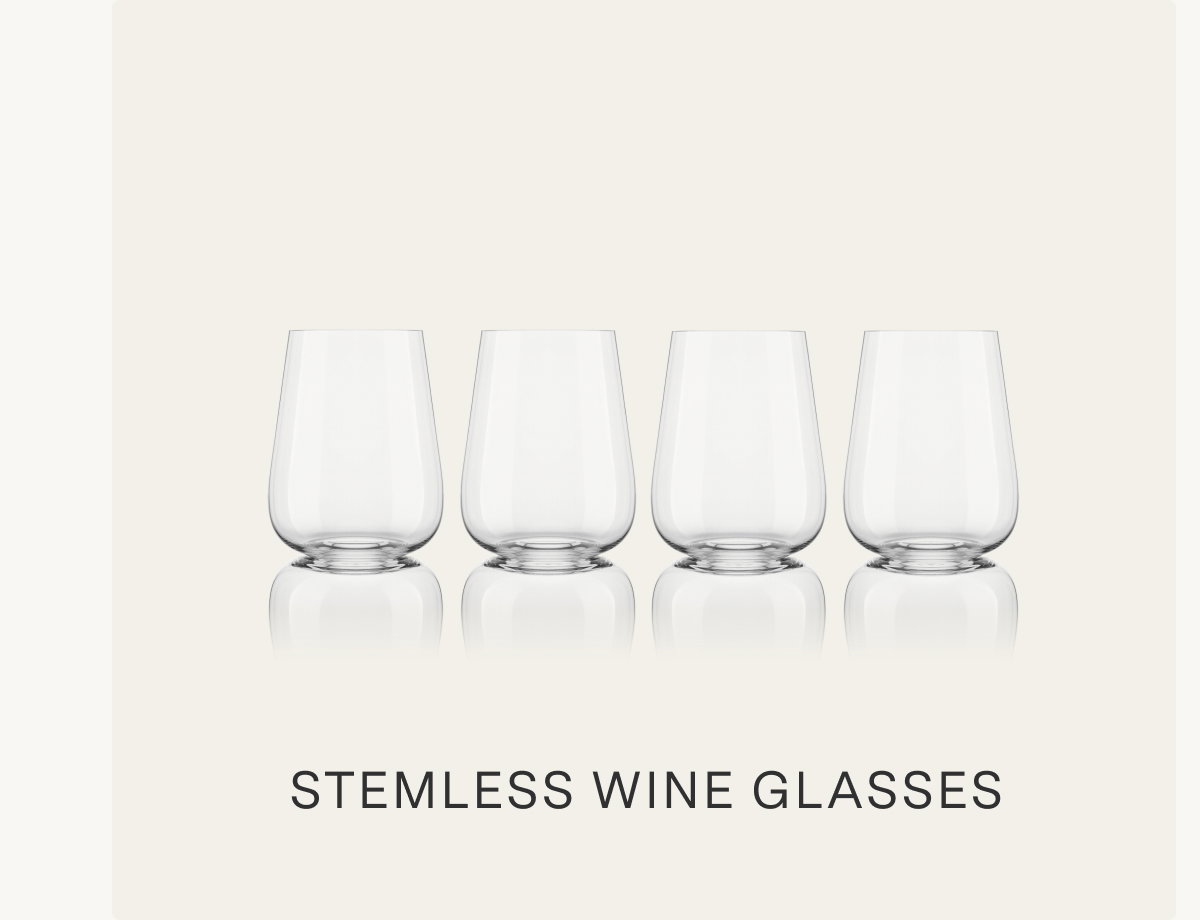 Stemless Wine Glasses 
