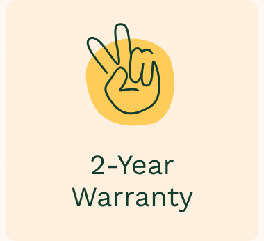 2-Year Warranty