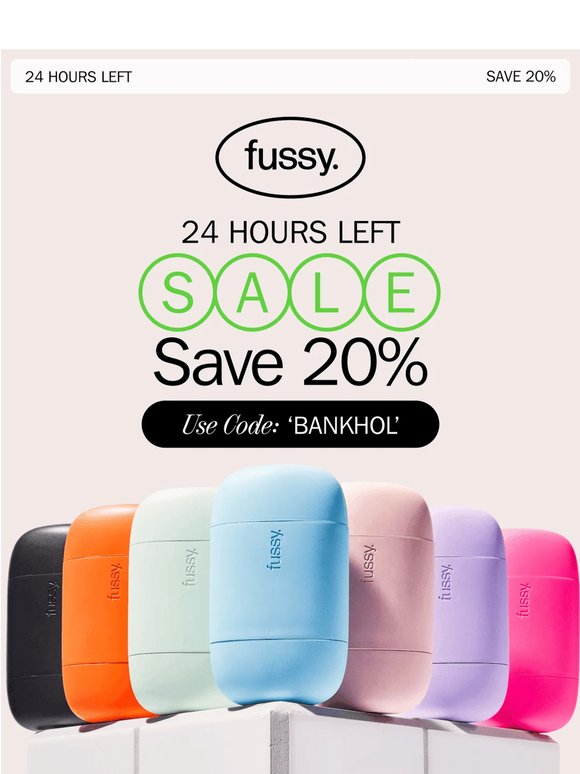Sale ends in 24h ⏳☀️