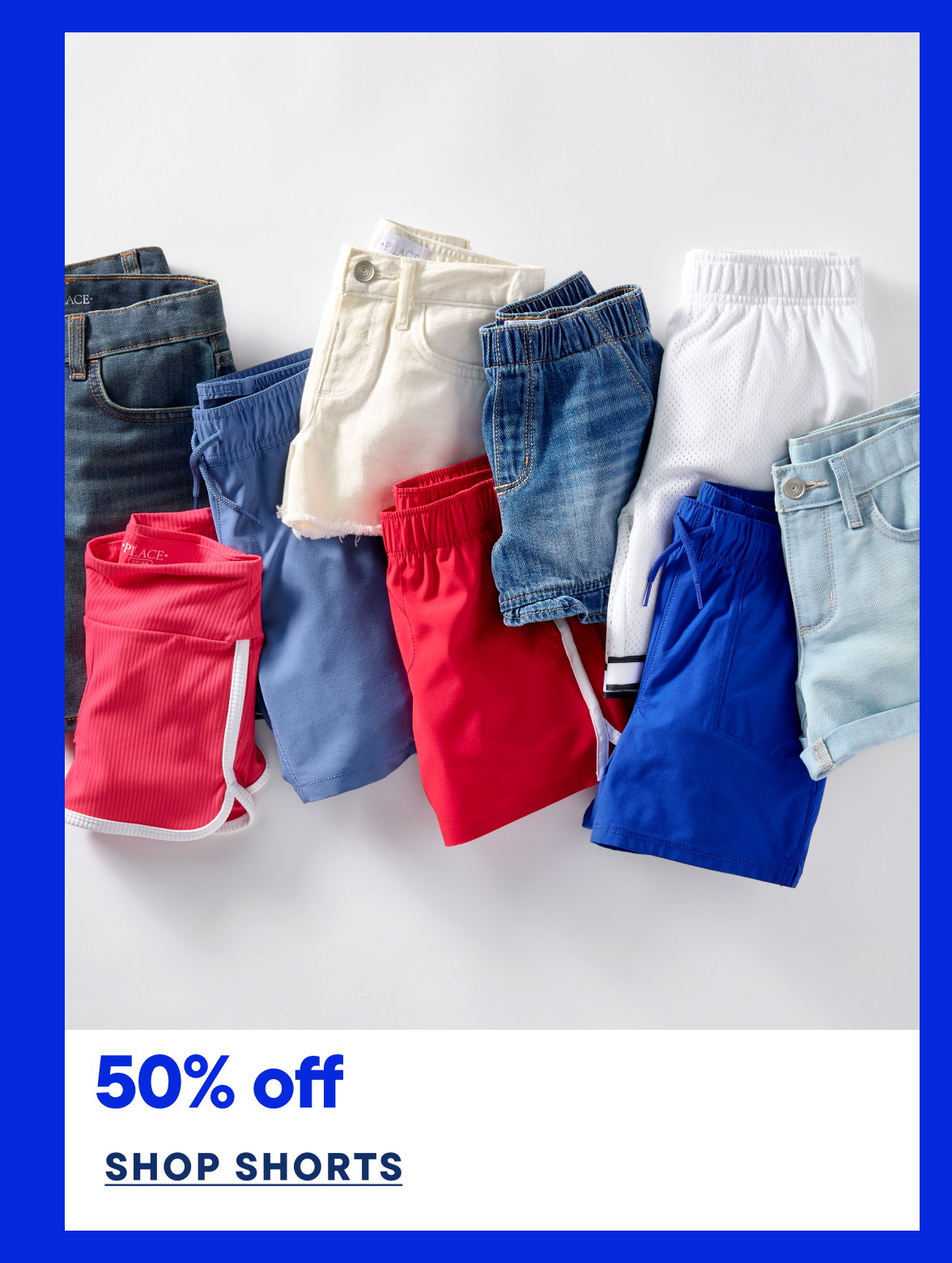 50% off Shorts
