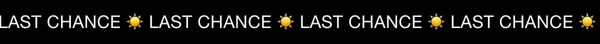 Last Chance For 30% Off SPFs