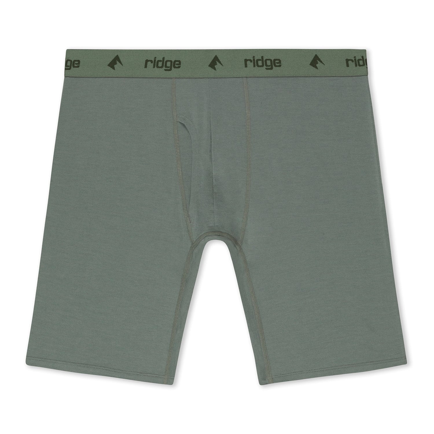 Image of Men's Ridge Merino Wool Long Boxer Briefs - 9 Inch