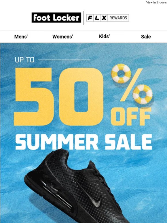 The savings are heating up: take up to 50% off top looks.