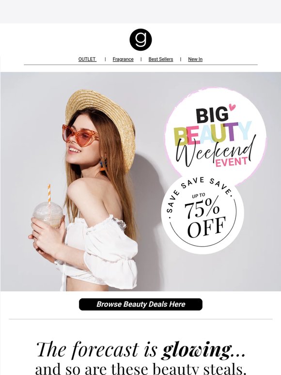 ☀️ Sunshine Savings Are Here: Big Beauty Weekend!