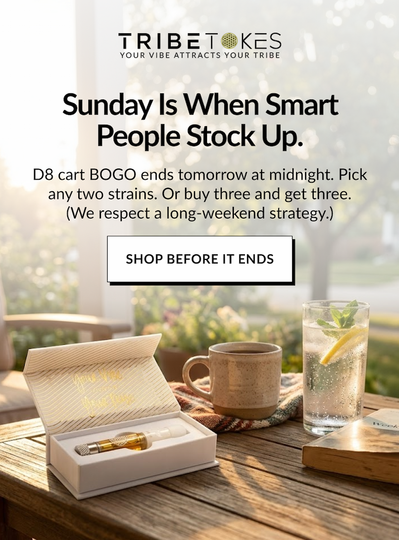 Sunday Is When Smart People Stock Up
