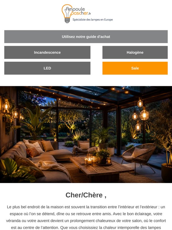 💡🌳Donnez vie à votre espace extérieur