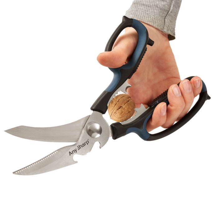 Any Shap AnySharp Universalschere «5in1», mit Nussknacker, Flaschenöffner und mehr