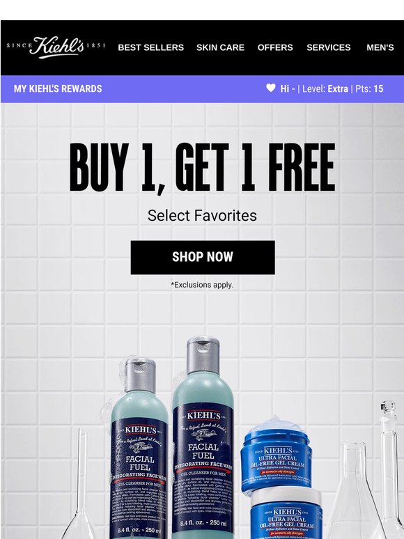 Don't Miss Out On Buy 1, Get 1 Free