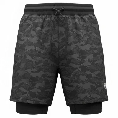 Image of Greyson Wolfpack Camo Kennebec Golf Shorts