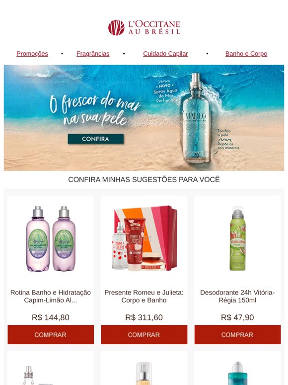 Mon amour, seus produtos estão aqui! 😃