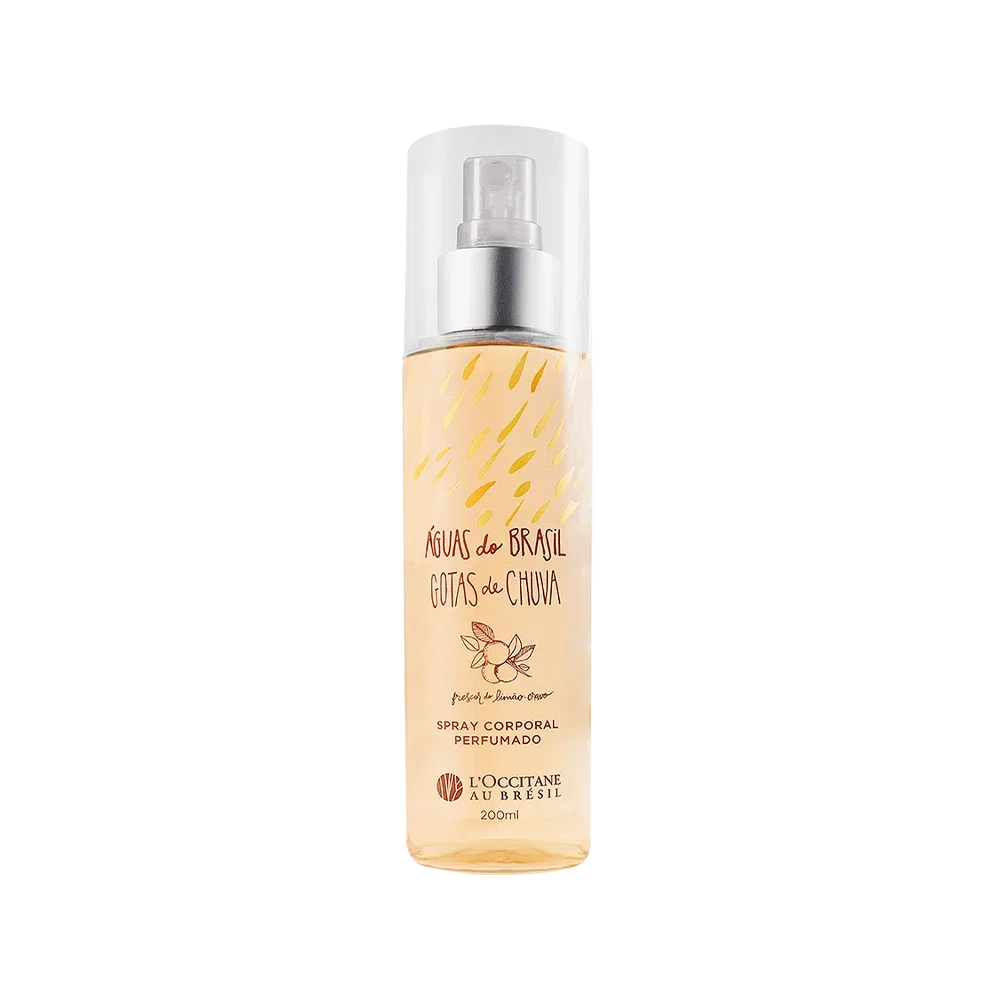 Spray Corporal Perfumado Gotas de Chuva 200ml