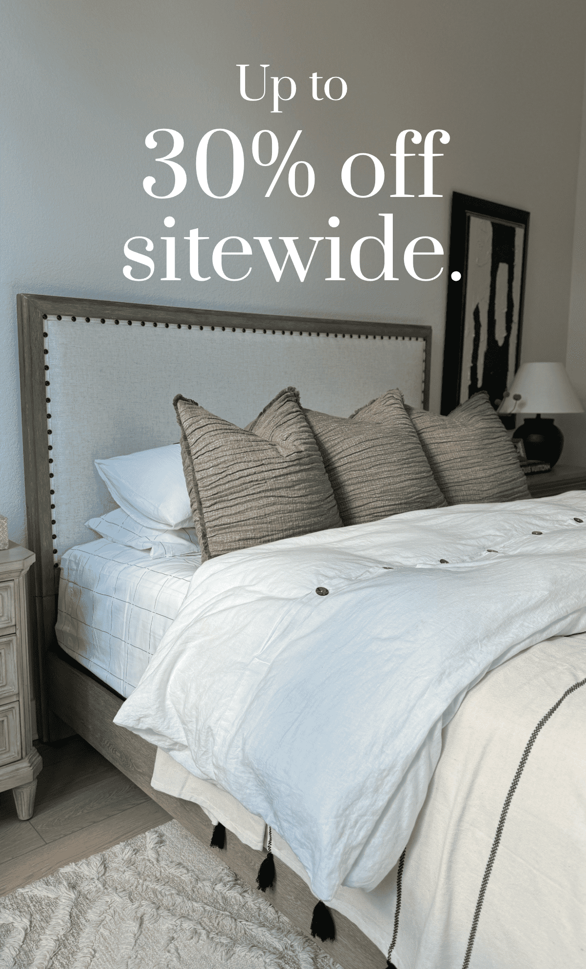 30% off sitewide.Up to