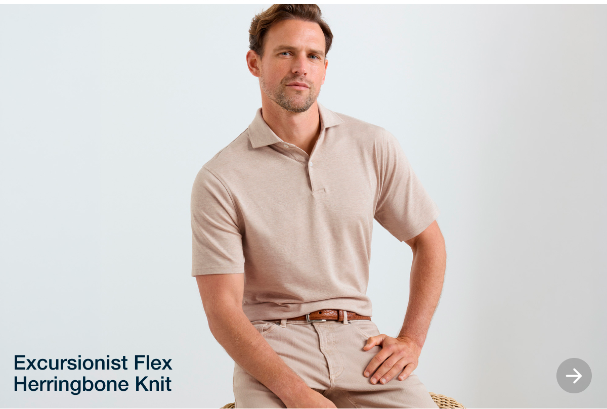 Excursionist Flex Herringbone Knit