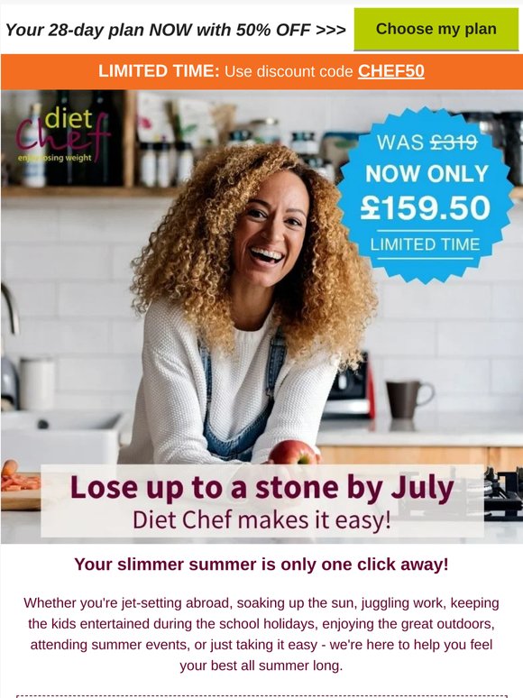 Want to lose a stone by July?